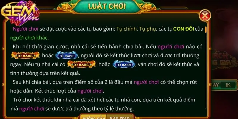 giai thich luat choi ro rang